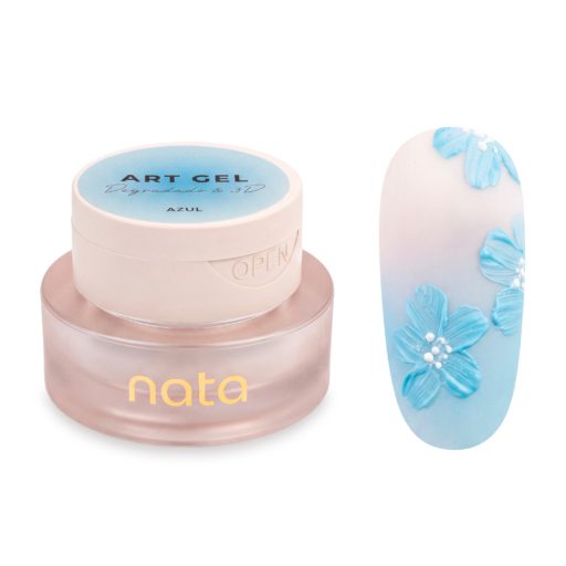 Art Gel Nata Degradado & 3D - color azul 3g
