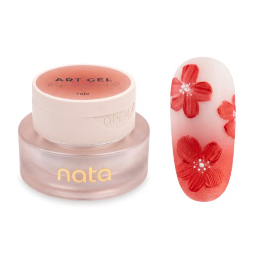 Art Gel Nata Degradado & 3D - color rojo 3g