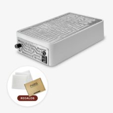 Aspirador de uñas SIBERIA NANO de sobremesa con filtro Hepa, blanco